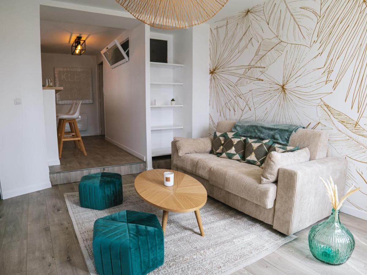 Superbe T2 Rouen Avec Jardin + Parking Gratuit A Proximite Exterior foto
