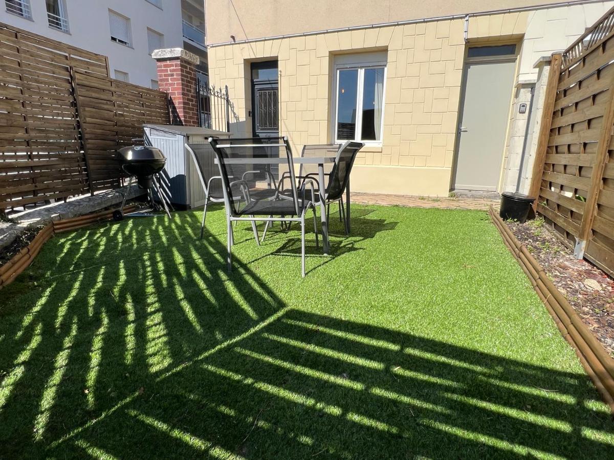 Superbe T2 Rouen Avec Jardin + Parking Gratuit A Proximite Exterior foto