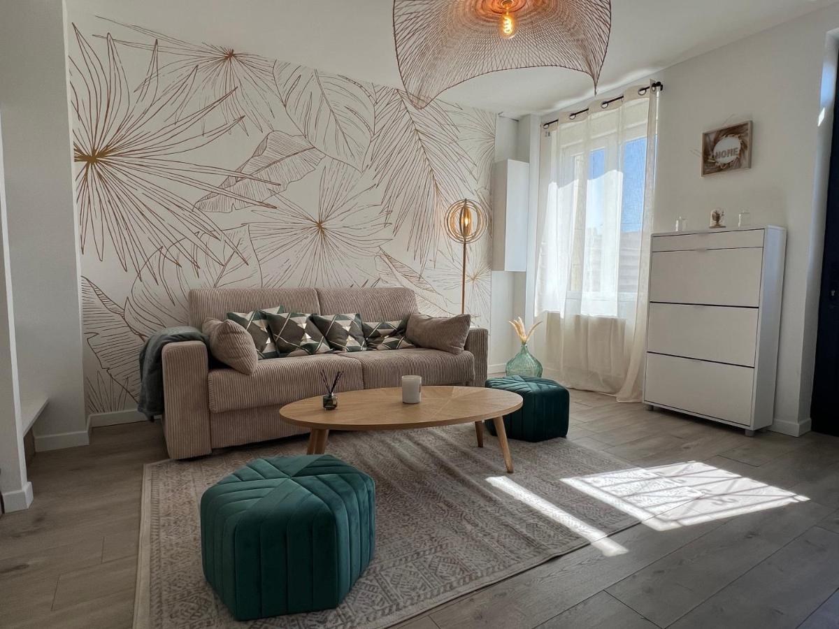 Superbe T2 Rouen Avec Jardin + Parking Gratuit A Proximite Exterior foto